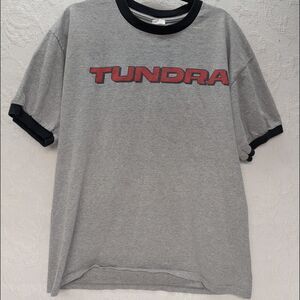 Nascar Grey Tundra Pit Crew Member Shirt Men XL Craftsman Truck Racing Cars